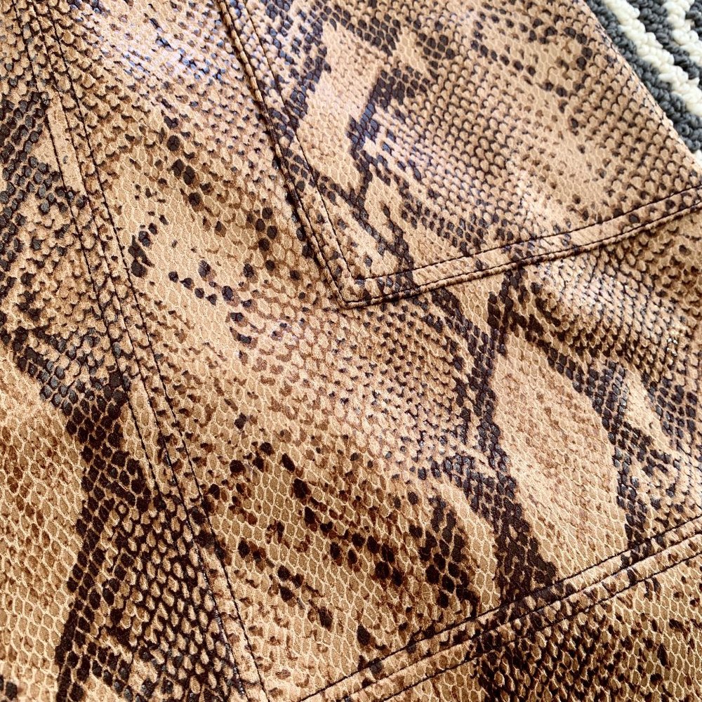 Anthro Current Air Orly snake print midi skirt - Picture 9 of 9